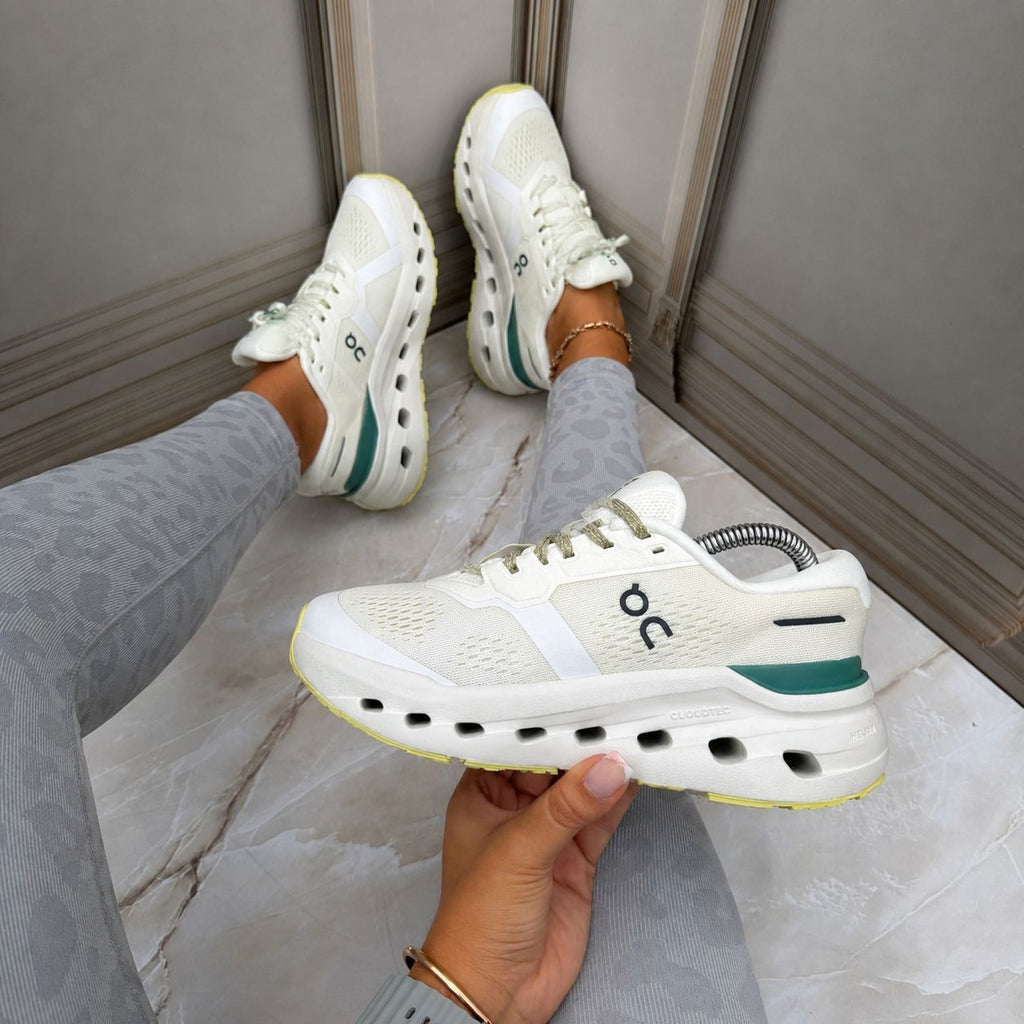 On Running Cloudmonster Blanco Verde