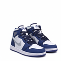 JRDN 1 High Midnight Navy Plata - Par completo