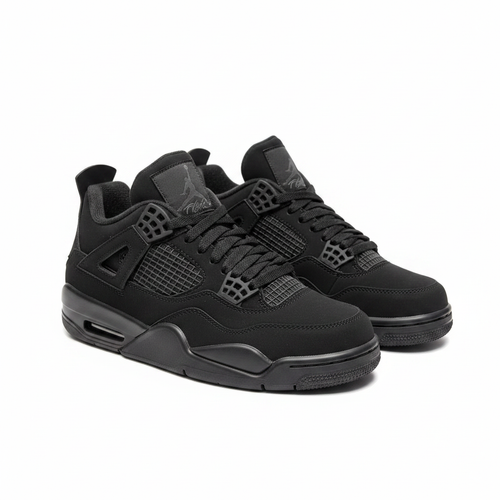 Air Jordan 4 Black Cat par completo