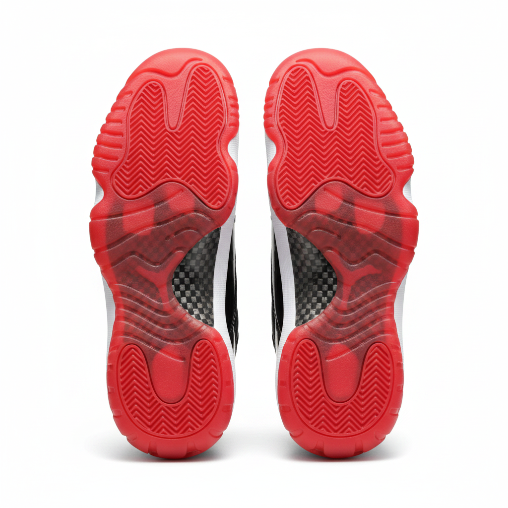 JRDN 11 Retro Bred - Vista suela
