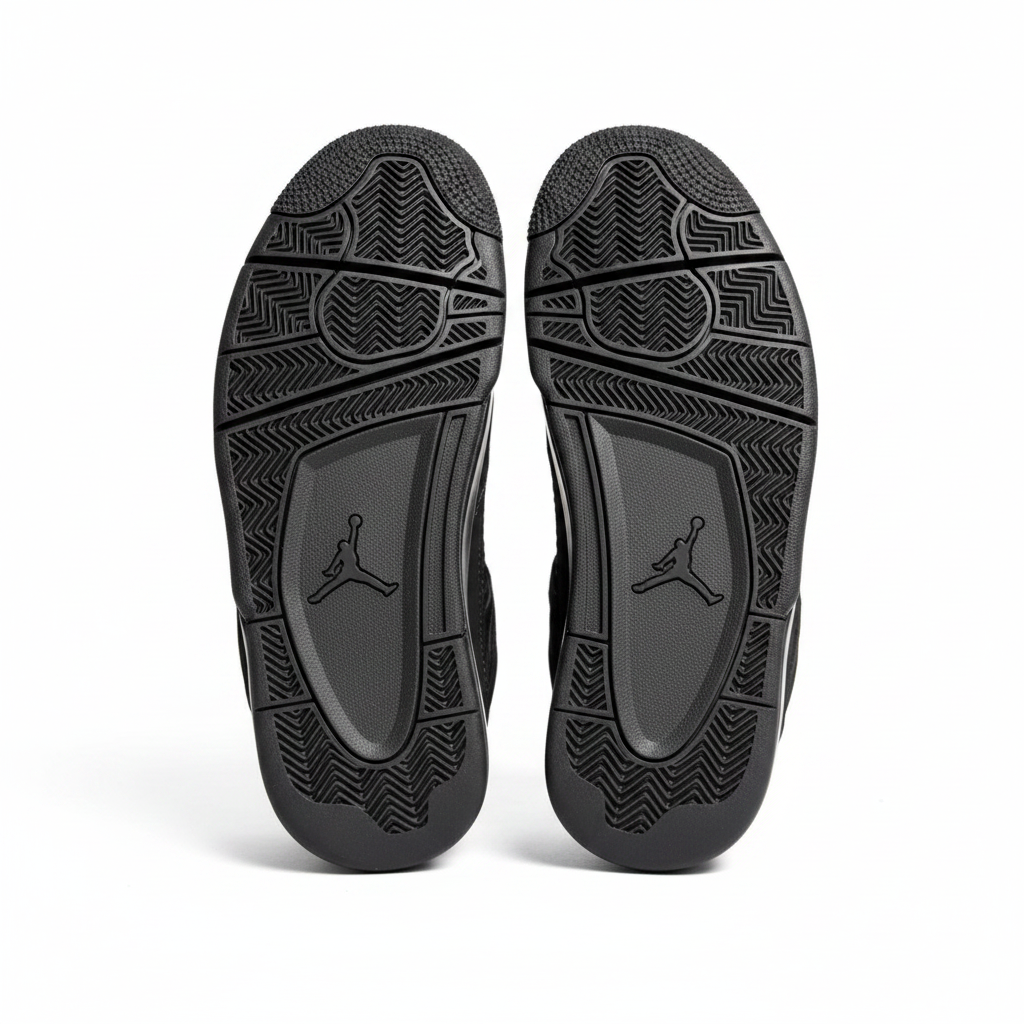 Air Jordan 4 Black Cat suela