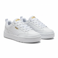 Puma Park Blanco Dorado - Par Completo