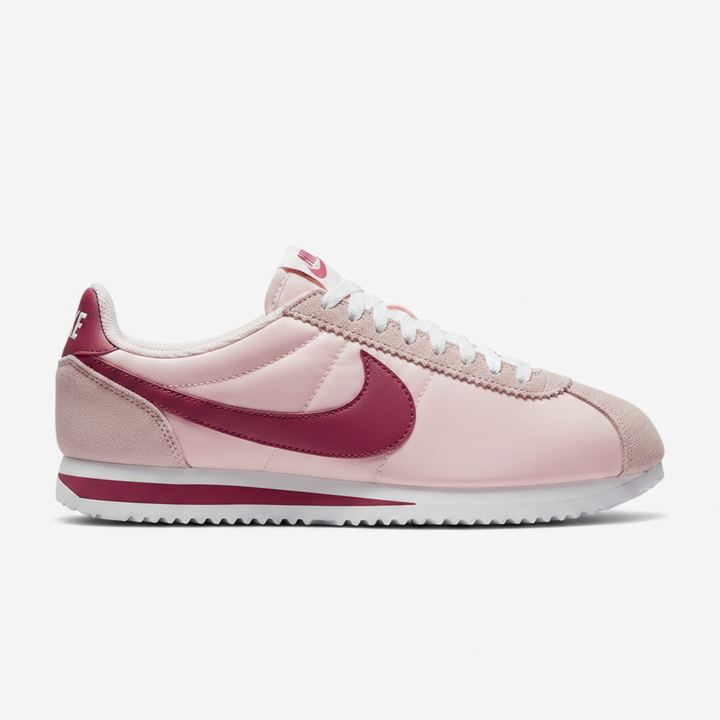 Nike Cortez Rosa vista lateral