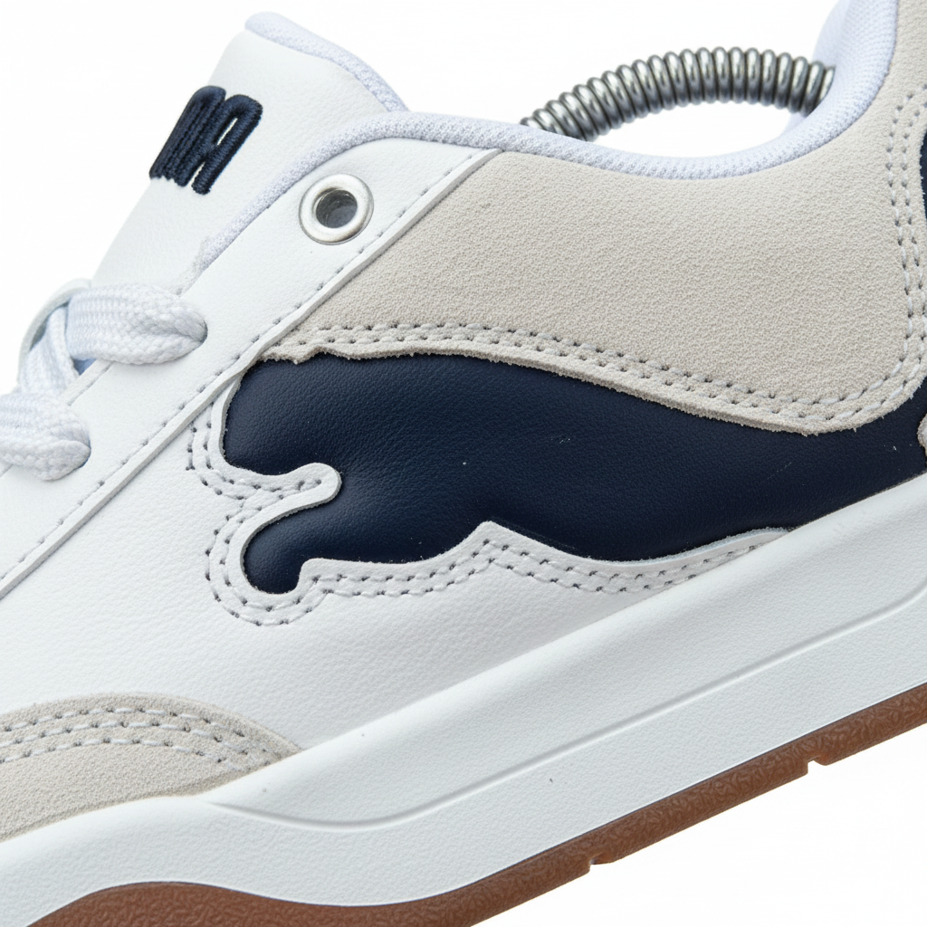 Puma Park Blanco Azul Marino - Detalle