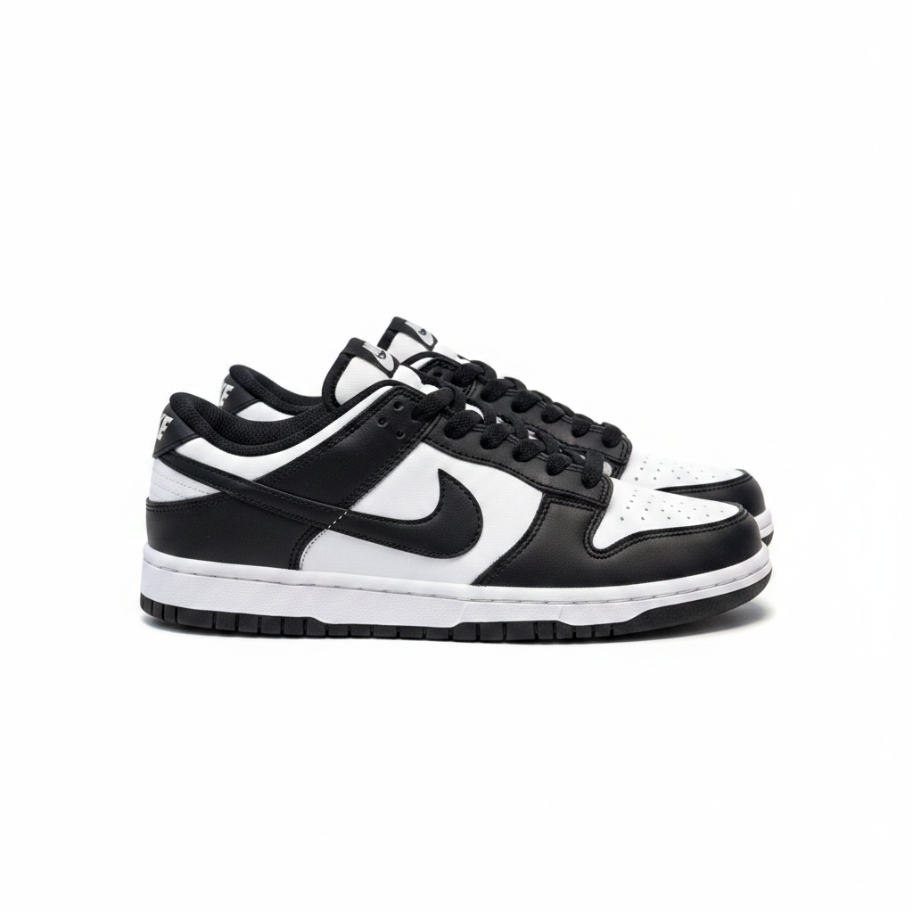 Nike SB Dunk Low Panda - Vista Lateral