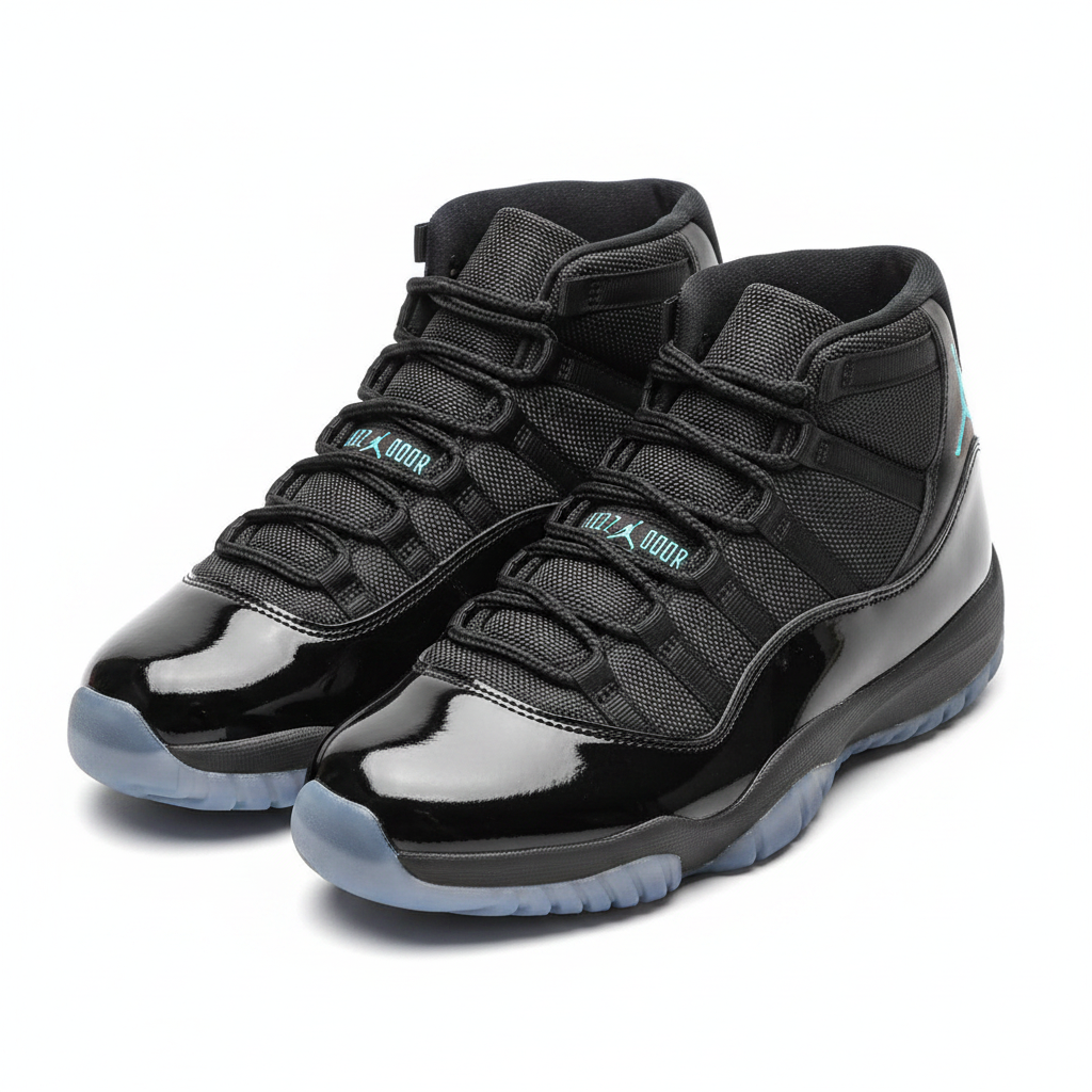 JRDN 11 Retro Gamma Blue - Par completo fondo blanco