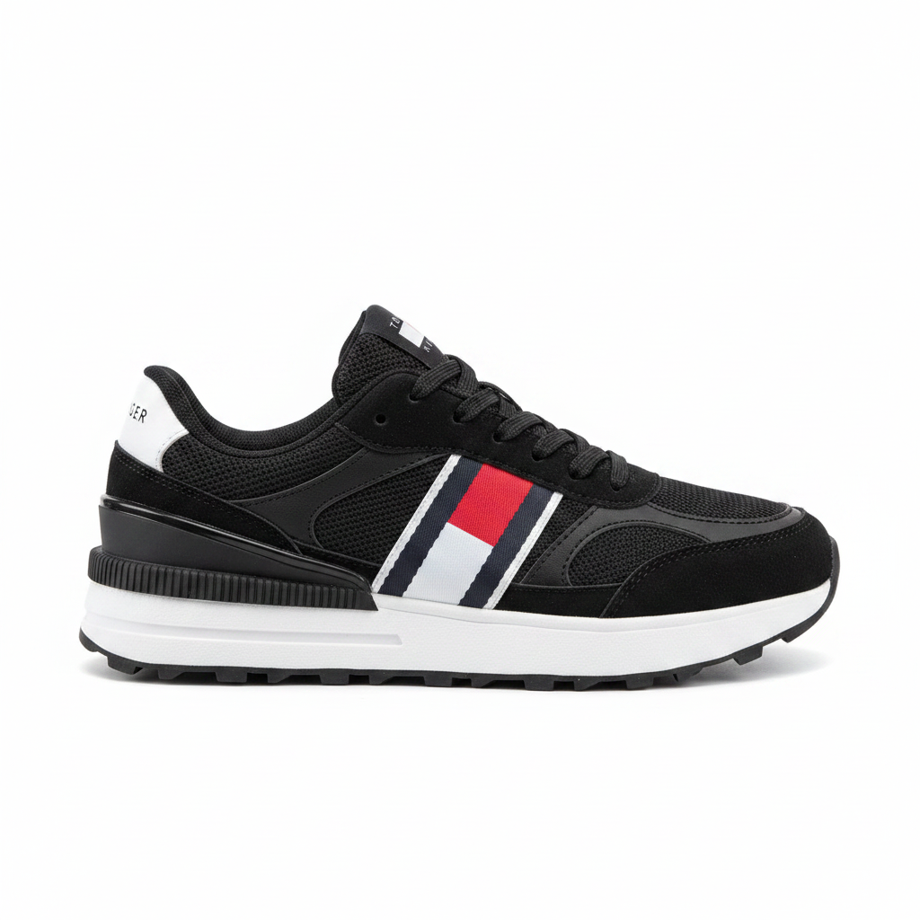 Tommy Hilfiger Clásica vista lateral fondo blanco