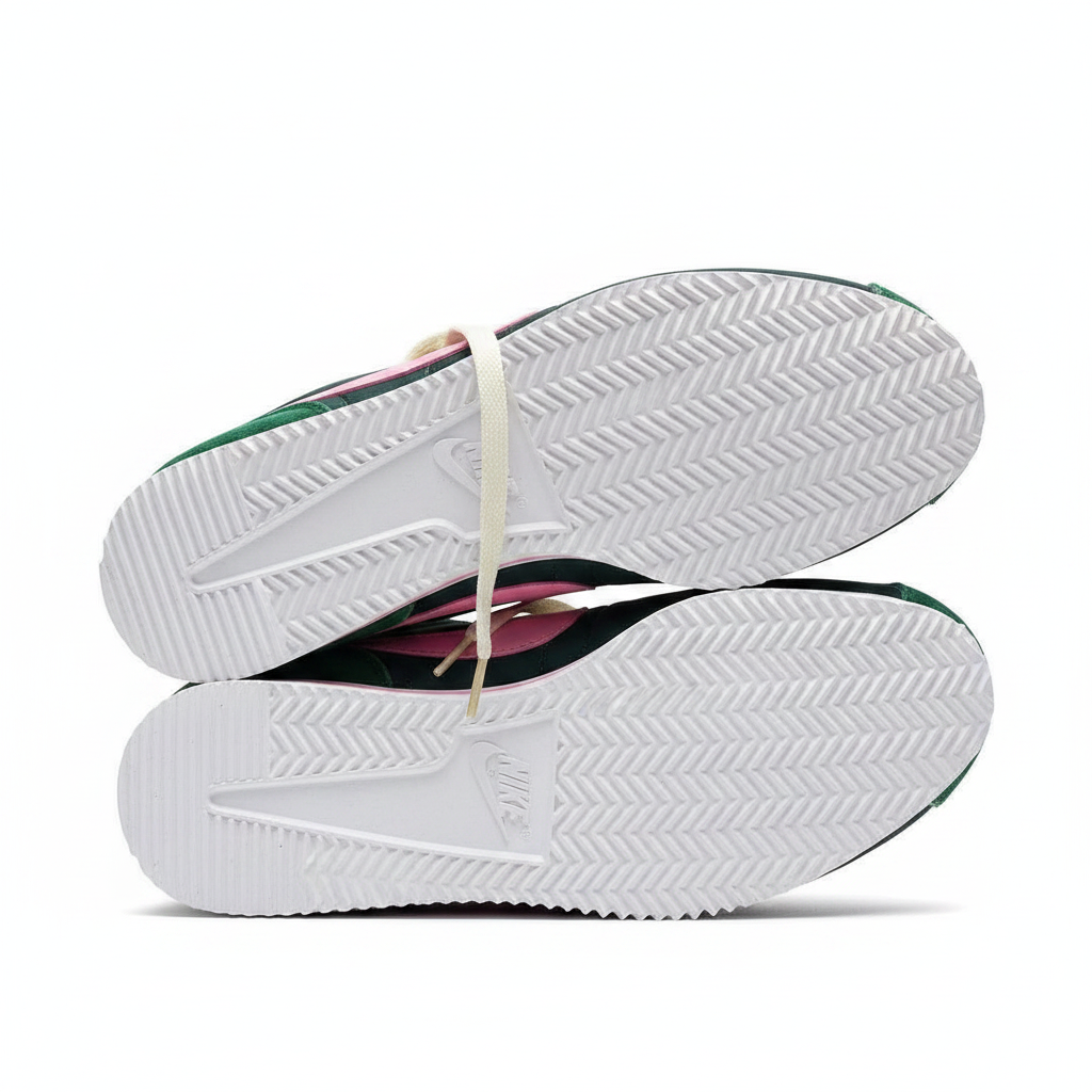 Nike Cortez Verde Rosa suela