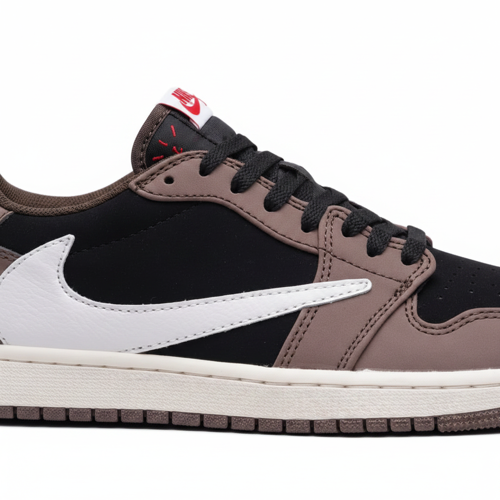 JRDN 1 Low Travis Scott Mocha - Detalle