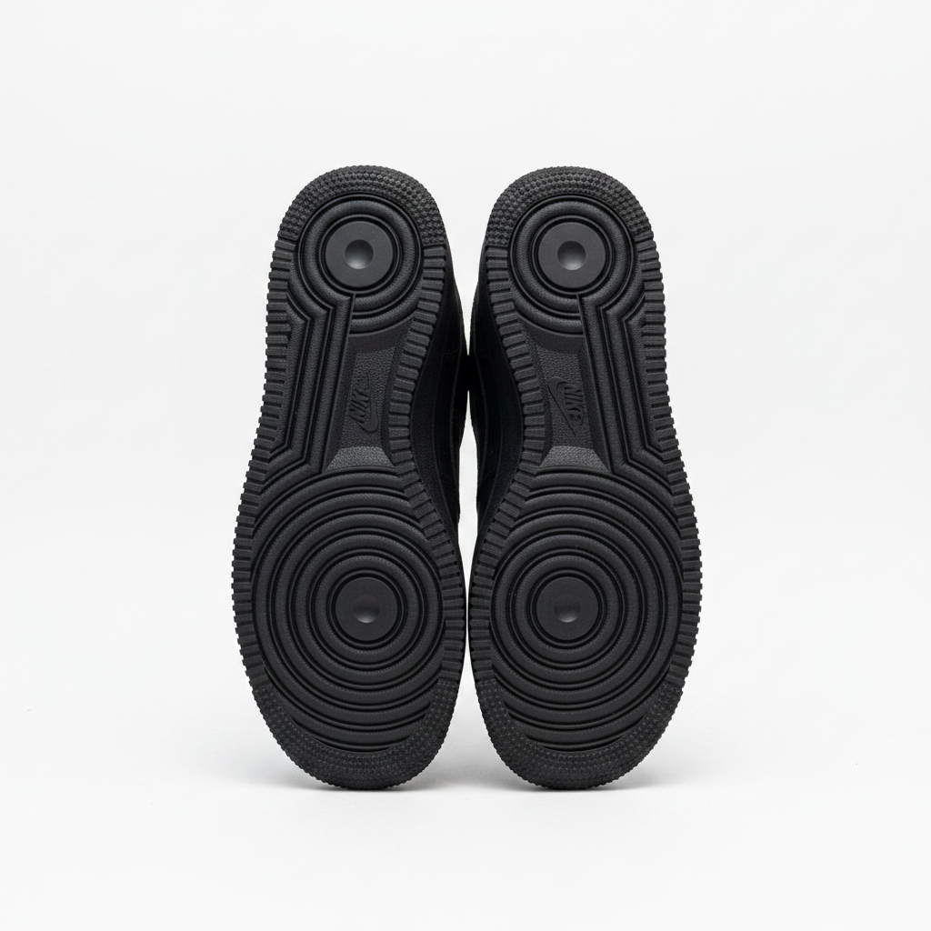 Nike Air Force 1 Black - Vista Suela