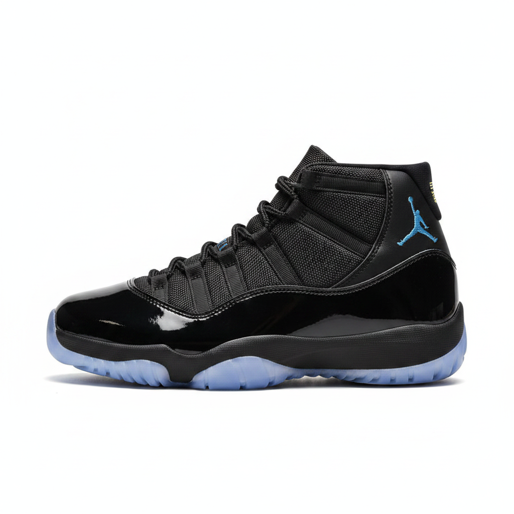 JRDN 11 Retro Gamma Blue - Vista lateral