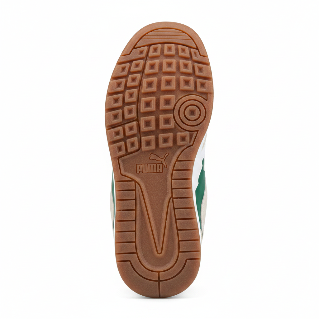 Puma Park Blanco Verde - Vista Suela