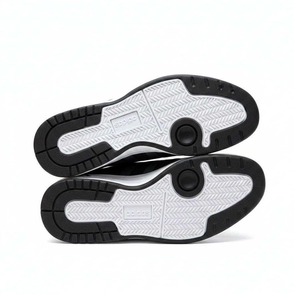 Adidas Nastase Gris Negro - Vista Suela
