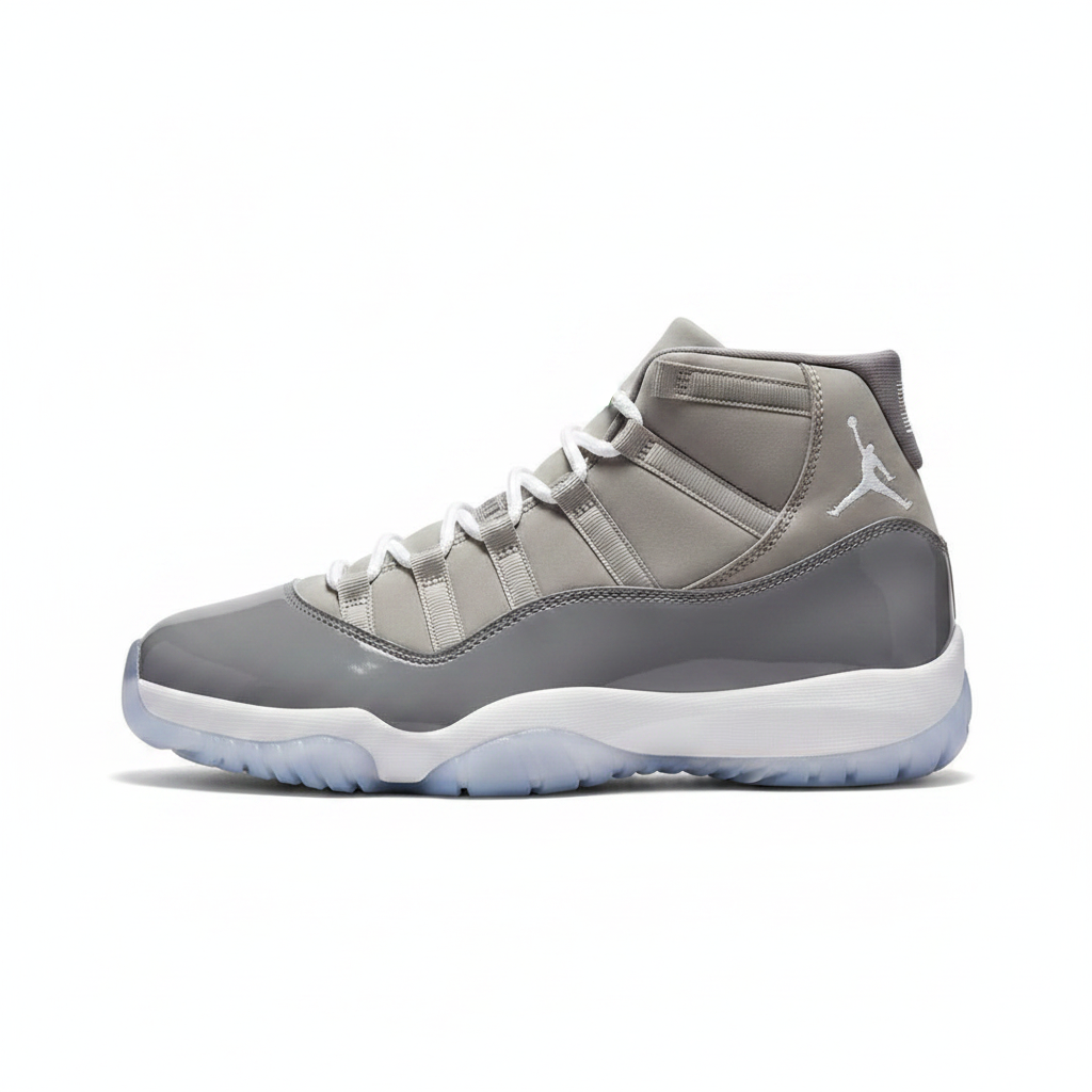JRDN 11 Retro Cool Grey - Vista lateral