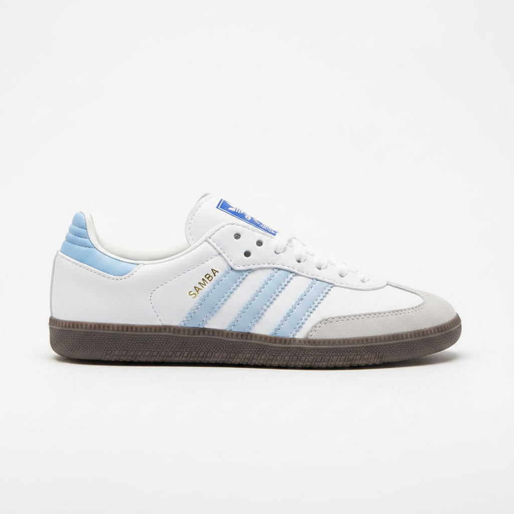 Adidas Samba Dama vista lateral fondo blanco