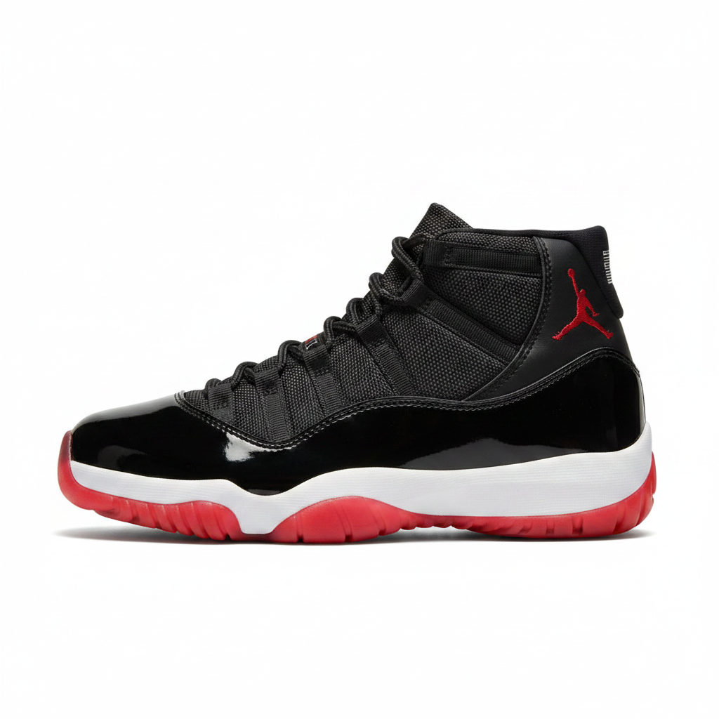 JRDN 11 Retro Bred - Vista lateral