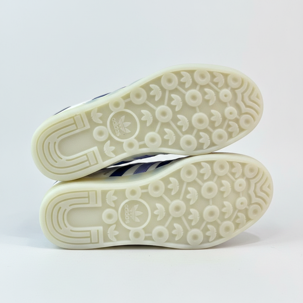 Adidas Gazelle vista suela fondo blanco