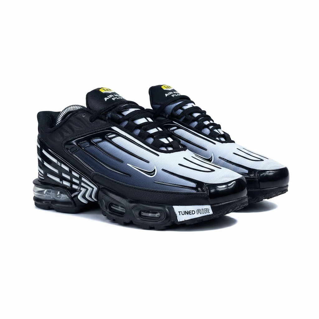 NK Air Max Plus III Negro Gris - Par completo