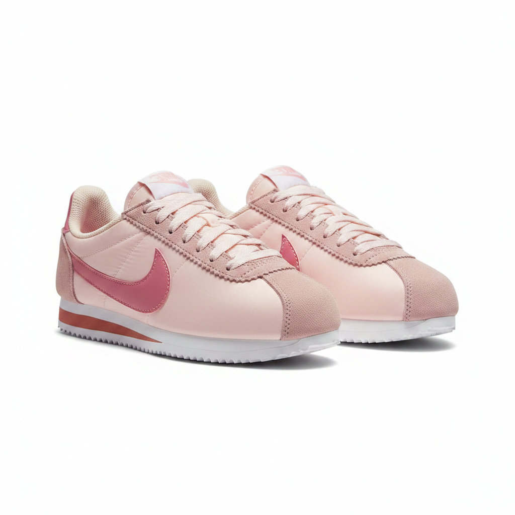 Nike Cortez Rosa par completo