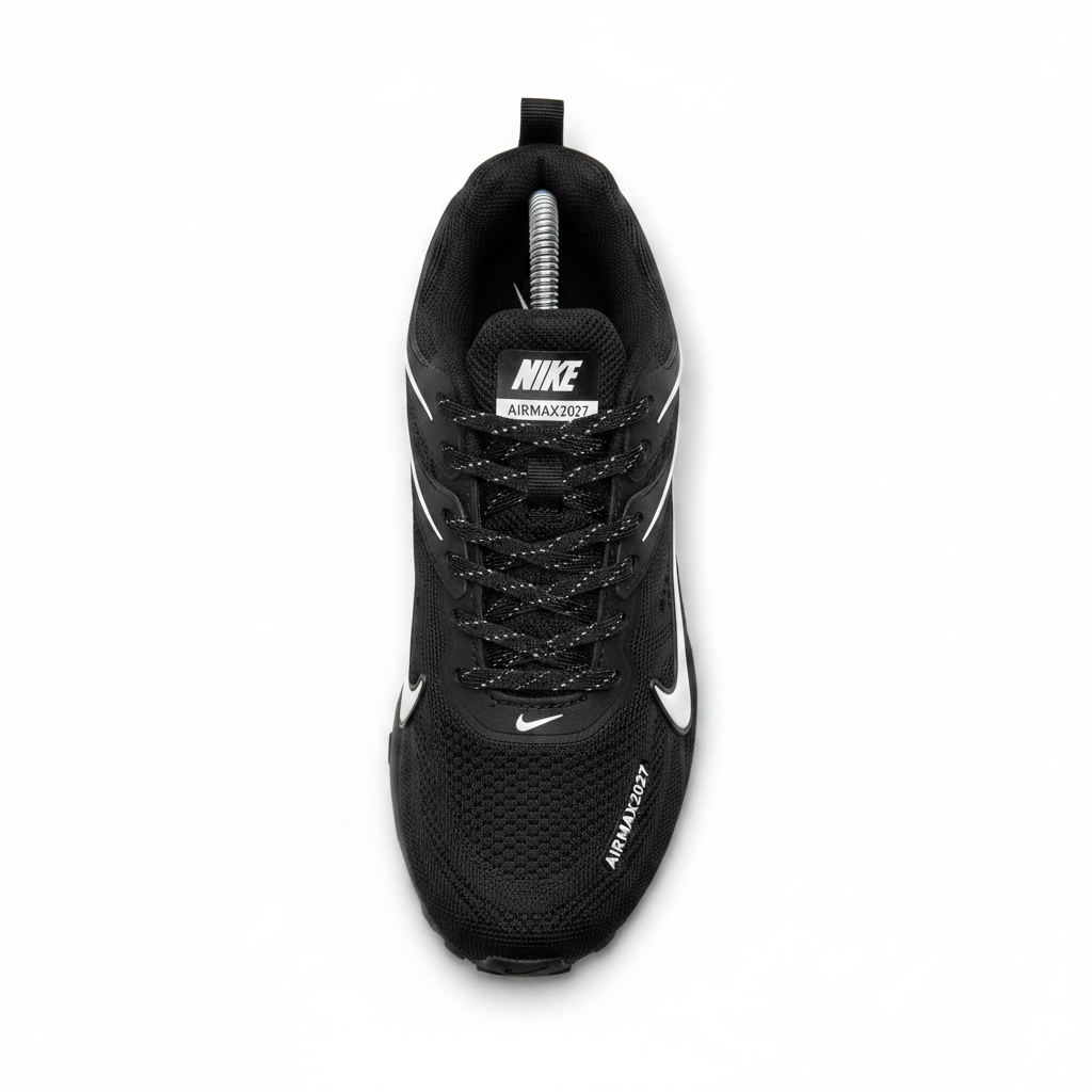 NK Air Max 2027 Burbuja Negra Blanca