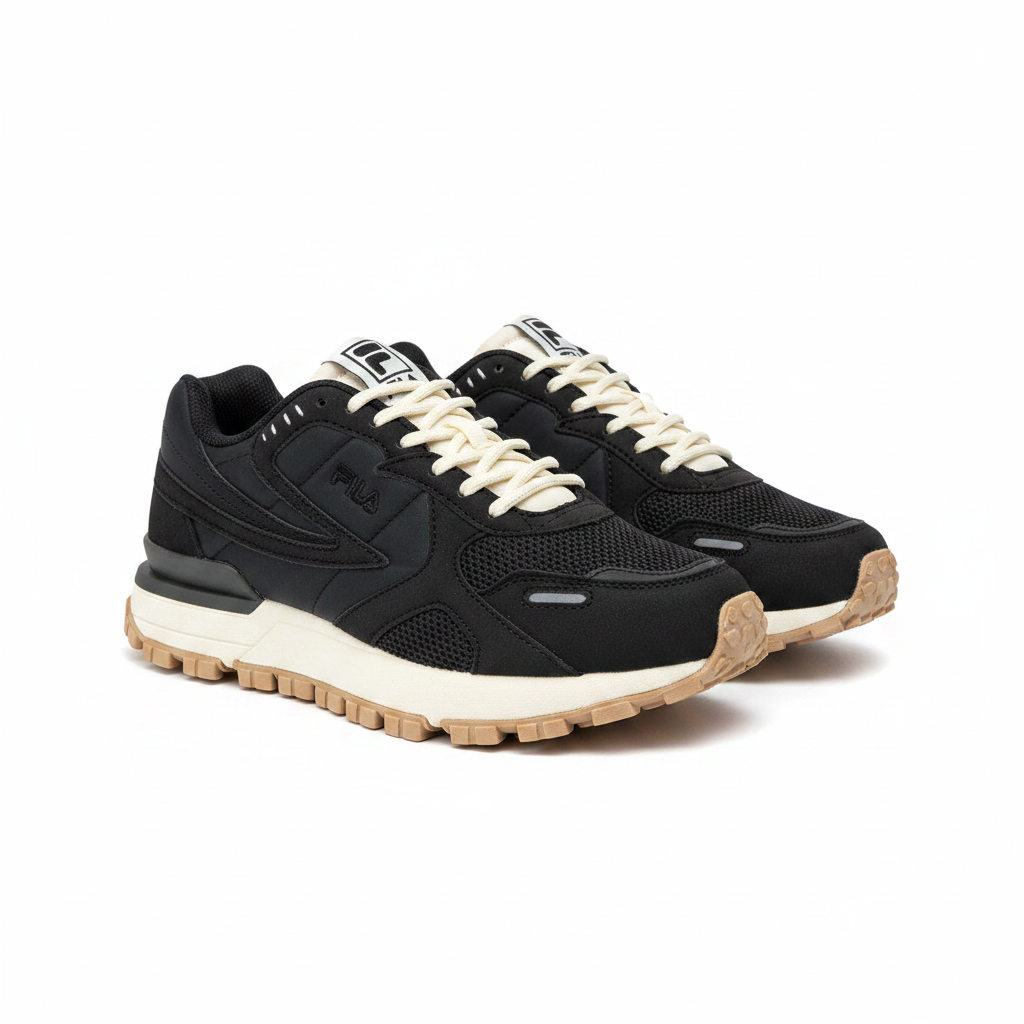 Fila Zagato Black par completo fondo blanco